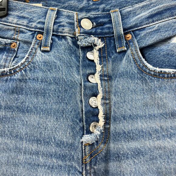 Levi's 501XX Jeans Women's W24 L26 (0) Big E Button Fly Light Stone Normcore - Picture 4 of 16